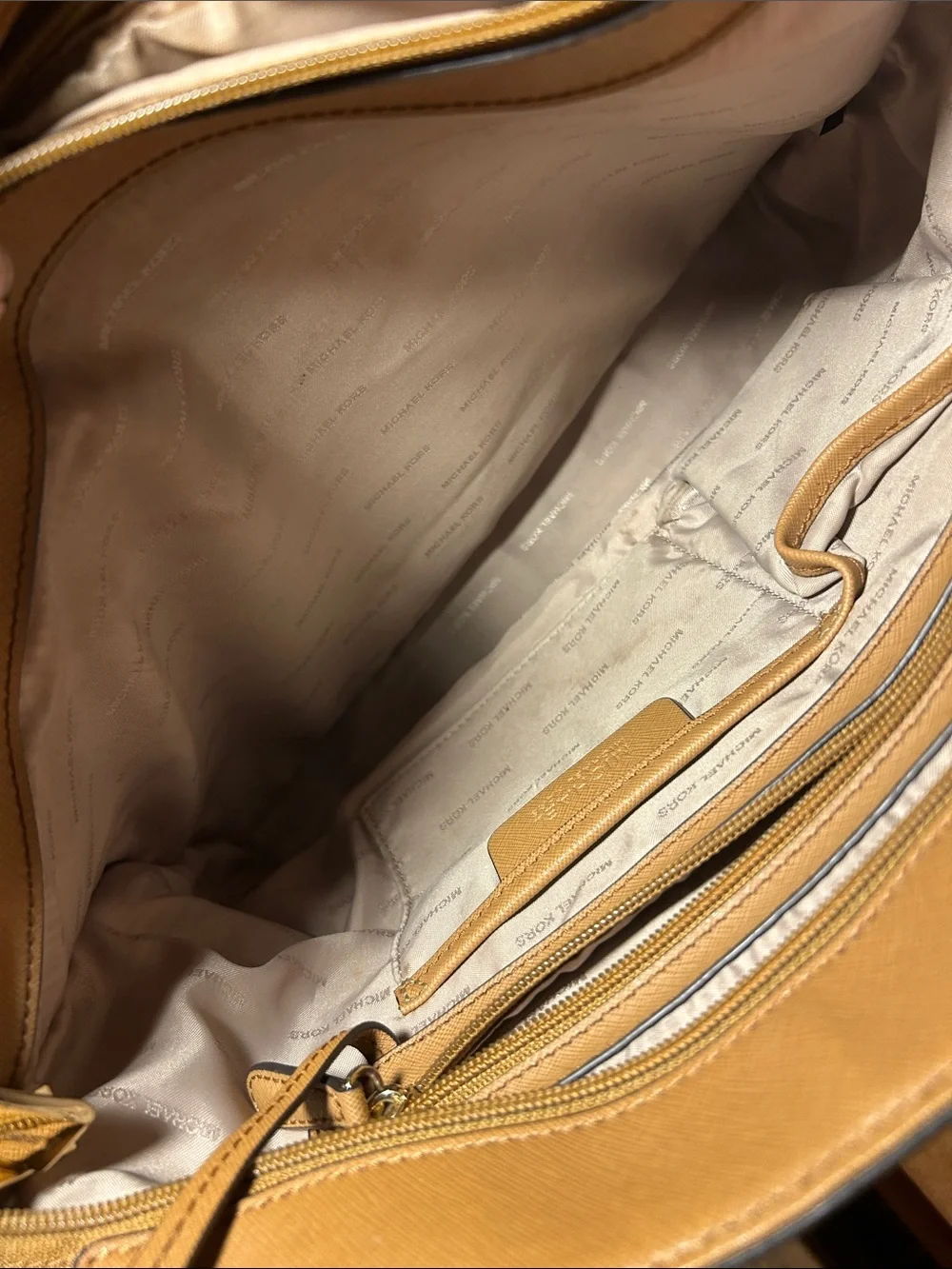 Michael Kors Brown & Tan Signature Tote